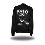 FAFO SNAKE OVERSIZED PRINT HOODIE