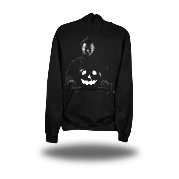 PUMPKIN MYERS OVERSIZED PRINT HOODIE