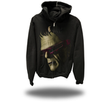 FRANKENVISION OVERSIZED PRINT ZIP UP HOODIE