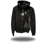 SCREAM MYERS OVERSIZED PRINT ZIP UP HOODIE