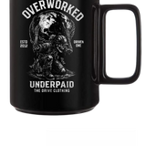 OVERWOEKED MUG