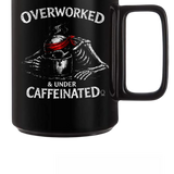 OVERWORKED COFFEE MUG