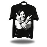 DOUBLE FU OZZY BLACK OVERSIZED TEE