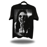 FU OZZY BLACK OVERSIZED TEE