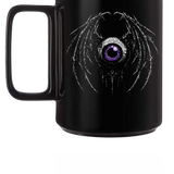 PURPLE EYE BAT  COFFEE MUG