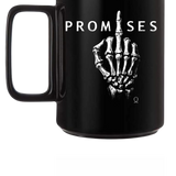PROMISE BLACK COFFEE MUG