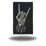 PUNK ROCKER HAND FLAG