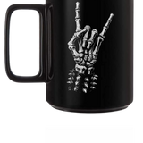 PUNK ROCKER HAND COFFEE MUG