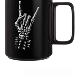 PUNK ROCKER HAND COFFEE MUG
