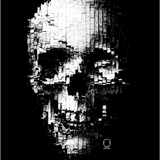 PIXEL SKULL DECAL