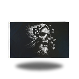 PUZZLE SKULL FLAG