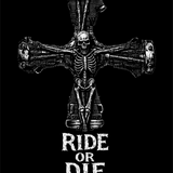 RIDE CROSS DECAL