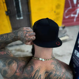 BE YOU THEY'LL ADJUST RED FLAT BILL HAT