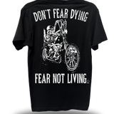 FEAR NOT LIVING BLACK CLASSIC TEE