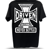 GENUINE PARTS - BLACK CLASSIC TEE