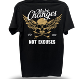 MAKE CHANGES - BLACK CLASSIC TEE