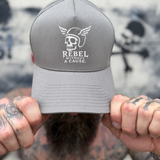 REBEL RETRO GREY HAT