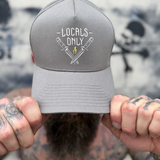 LOCALS ONLY RETRO GREY HAT