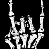 ROCKER HAND DECAL