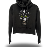 HOLLOW KING ROAD RASH BLACK STITCHES HOODIE - 2.0