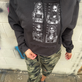 MUGSHOT KILLERS ROAD RASH BLACK STITCHES HOODIE - 2.0