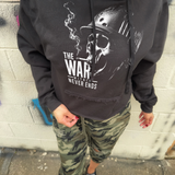 THE WAR ROAD RASH BLACK STITCHES HOODIE - 2.0