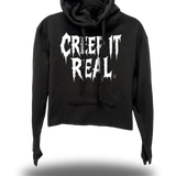 CREEP ROAD RASH BLACK STITCHES HOODIE - 2.0