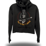 F*CK OFF GUITAR ROAD RASH BLACK STITCHES HOODIE - 2.0