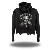 HOTROD ROAD RASH BLACK STITCHES HOODIE - 2.0