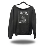 COMICS 3 ROAD RASH DIAMOND CROSS WIDENECK SWEATSHIRT
