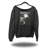 STRANGER ROAD RASH DIAMOND CROSS WIDENECK SWEATSHIRT