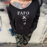 FAFO BEAR ROAD RASH WIDENECK SWEATER 1.0
