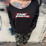 DRIVEN FEAR DISTRESSED WIDENECK SWEATER 1.0