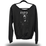 FAFO BEAR ROAD RASH WIDENECK SWEATER 1.0
