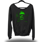 GREEN FRANK ROAD RASH WIDENECK SWEATER 1.0