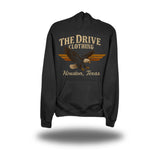 RETRO EAGLE BLACK HOODIE