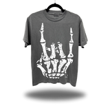 ROCKER HAND FADED BLACK OVERSIZED TEE