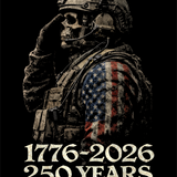 SALUTE TO 250 DECAL