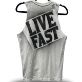 PUNK LIVE FAST TANK TOP
