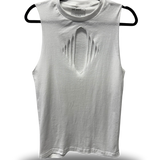 ROAD RASH DIAMOND CUT WHITE TANK TOP