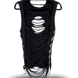 ROAD RASH BEACH VIBES BLACK TANK TOP
