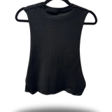 ROAD RASH BASIC BLACK CROP TANK TOP
