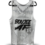 PUNK BOUJEE AF V CUT TEE