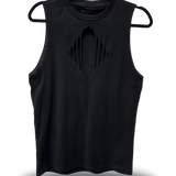 ROAD RASH DIAMOND CUT BLACK TANK TOP