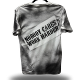 PUNK NOBODY CARES ROAD RASH WHITE TEE