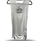 ROAD RASH BEACH VIBES WHITE TANK TOP