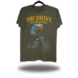 SCREAMING EAGLE MILITARY GREEN CLASSIC TEE