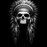 SKULL NATION DECAL