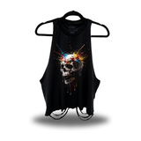 EXPLOSION ROAD RASH CROP TANK TOP