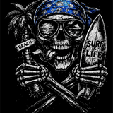 SURF LIFE DECAL
